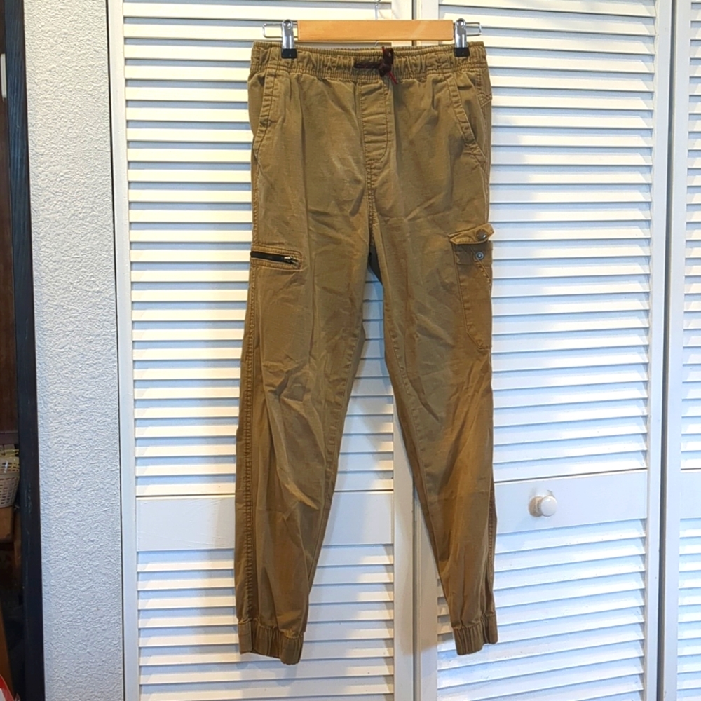 Iron Co. Boys Beige Cargo Pants Size L